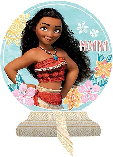 Disney Moana - Centro de mesa de 9.6 pulgadas (paquete de 6), perfecto para fiestas, eventos y celebraciones infantiles disponible en Yaxa Venezuela