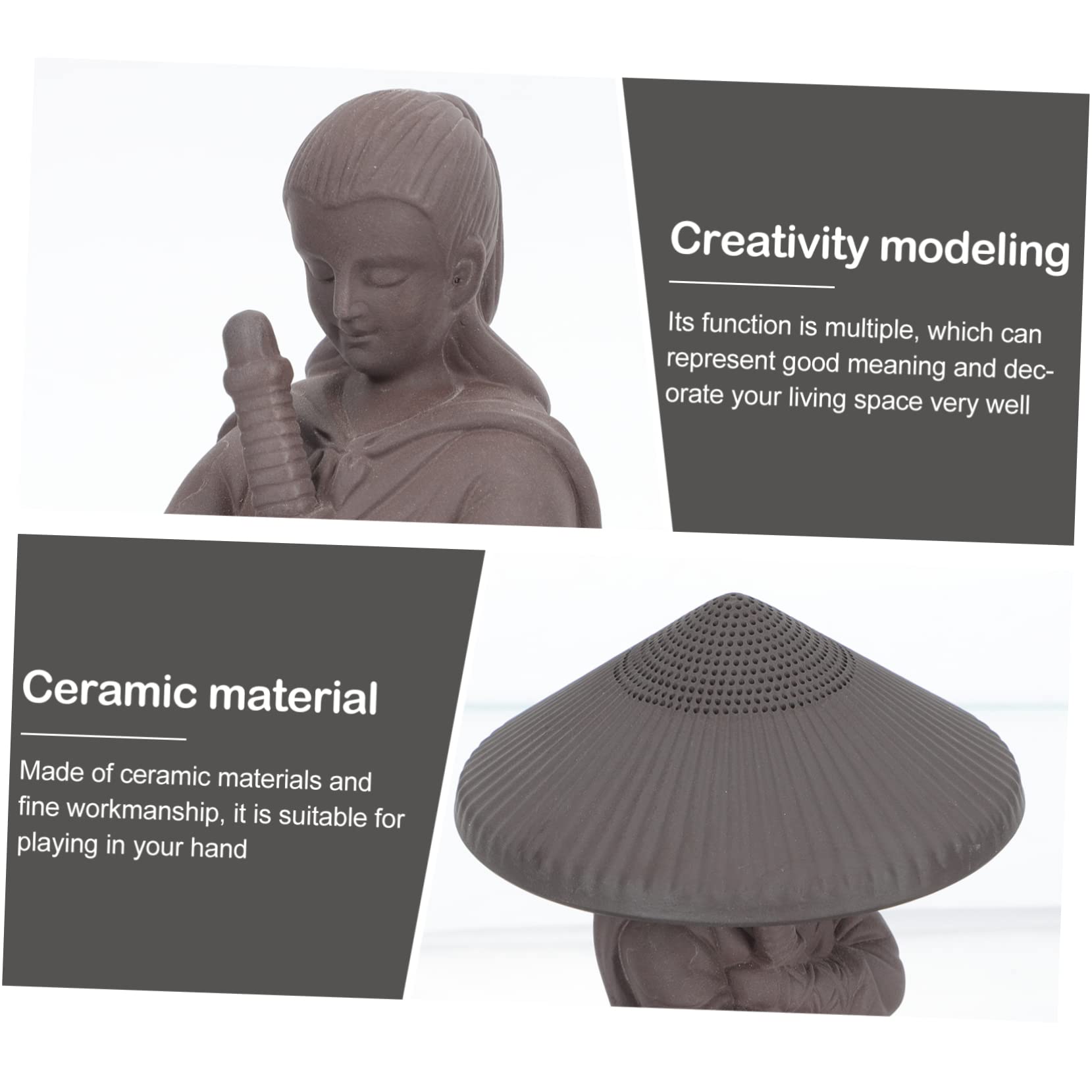 UPKOCH Infusore Per Tè in Ceramica Animaletto Da Tè Personalizzato Decorazione Da Ufficio e Casa