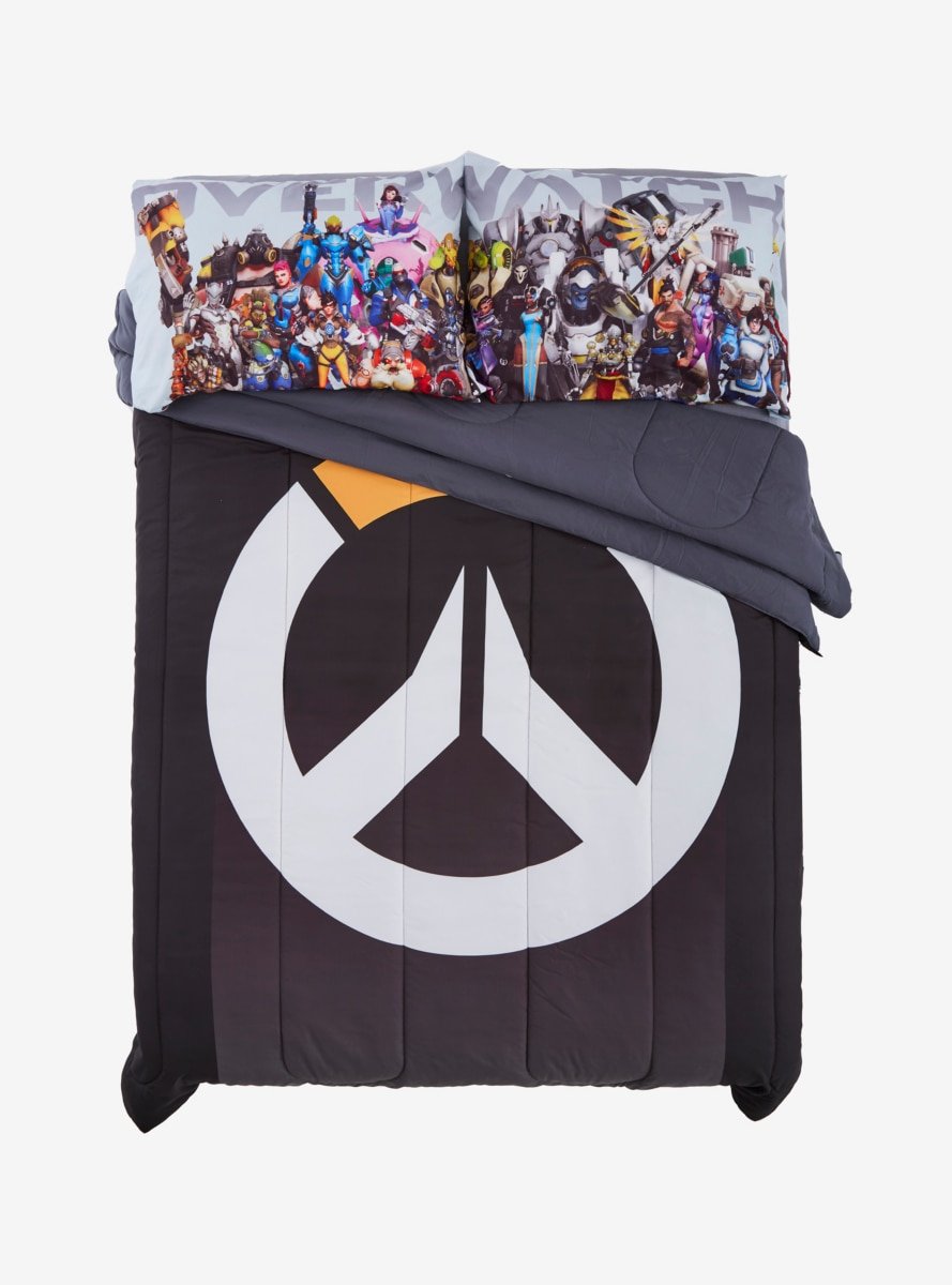 Hot Topic Overwatch Full/Queen Comforter Multi One Size