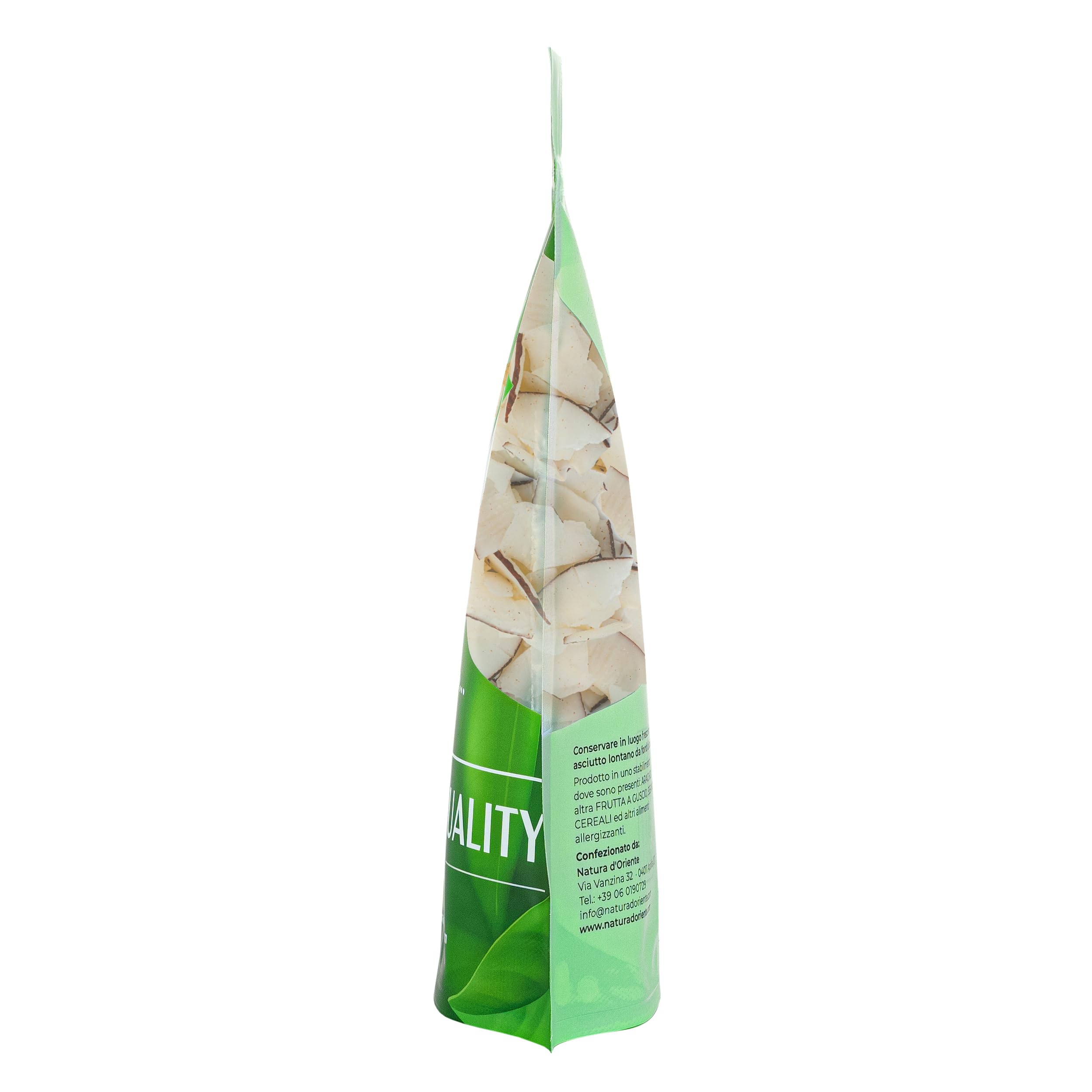Natura d'Oriente | Cocco Secco Naturale Disidratato 1000 g | Senza zuccheri aggiunti | Naturale 100% Confezionato pack salva freschezza.