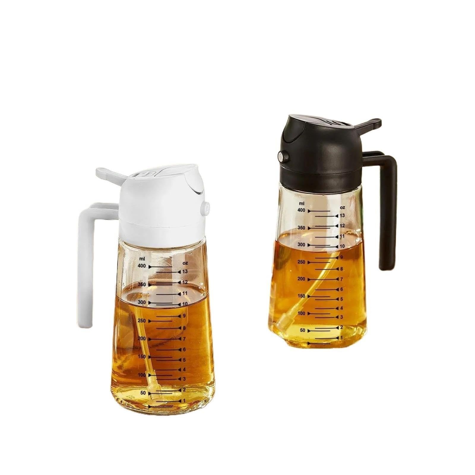 Dispenser Di Olio D'oliva In Vetro Da 16 Once / 470 Ml