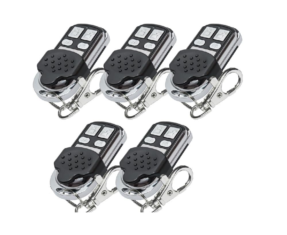 5 X Hörmann HSM2 / HSM4 / HS1 / HS2 / HS4 / HSE2 / HSD2 / HSP4 / HSZ1 / HSZ2 kompatibel handsender, klone fernbedienungen, 868.3Mhz. 5 Stücke! (Nicht kompatibel mit BS BiSecur fernbedienungen)