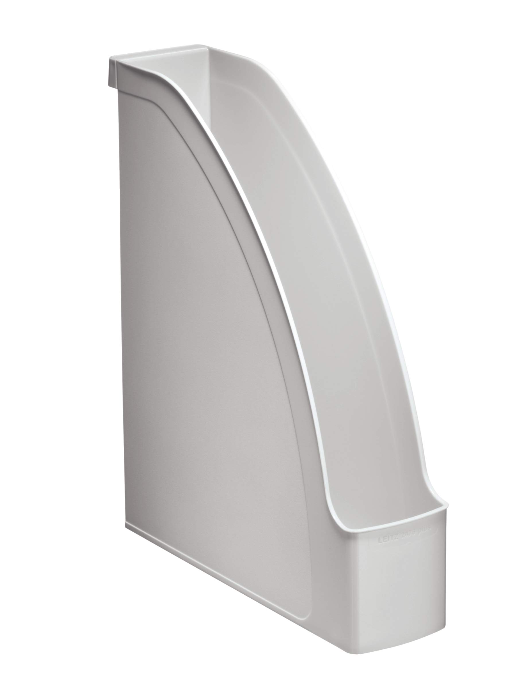 Leitz Portariviste A4, confezione da 6, per uso in formato verticale e orizzontale, grigio, serie Plus, 24760085