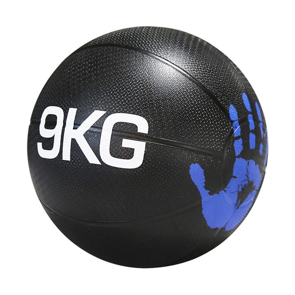 Palle mediche Palla Medica Per Il Fitness A Casa, Palla Di Gomma, Sfera Di Gravità Per Allenamento Della Forza Muscolare Antiscivolo E Anticaduta, 1kg, 2kg, 3kg, 4kg, 5kg, 6kg, 7kg, 8kg, 9kg, 10kg