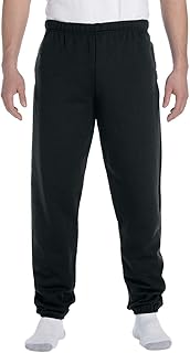 Jerzees 8 oz. 50/50 Fleece Sweatpants (973) Black, 3XL