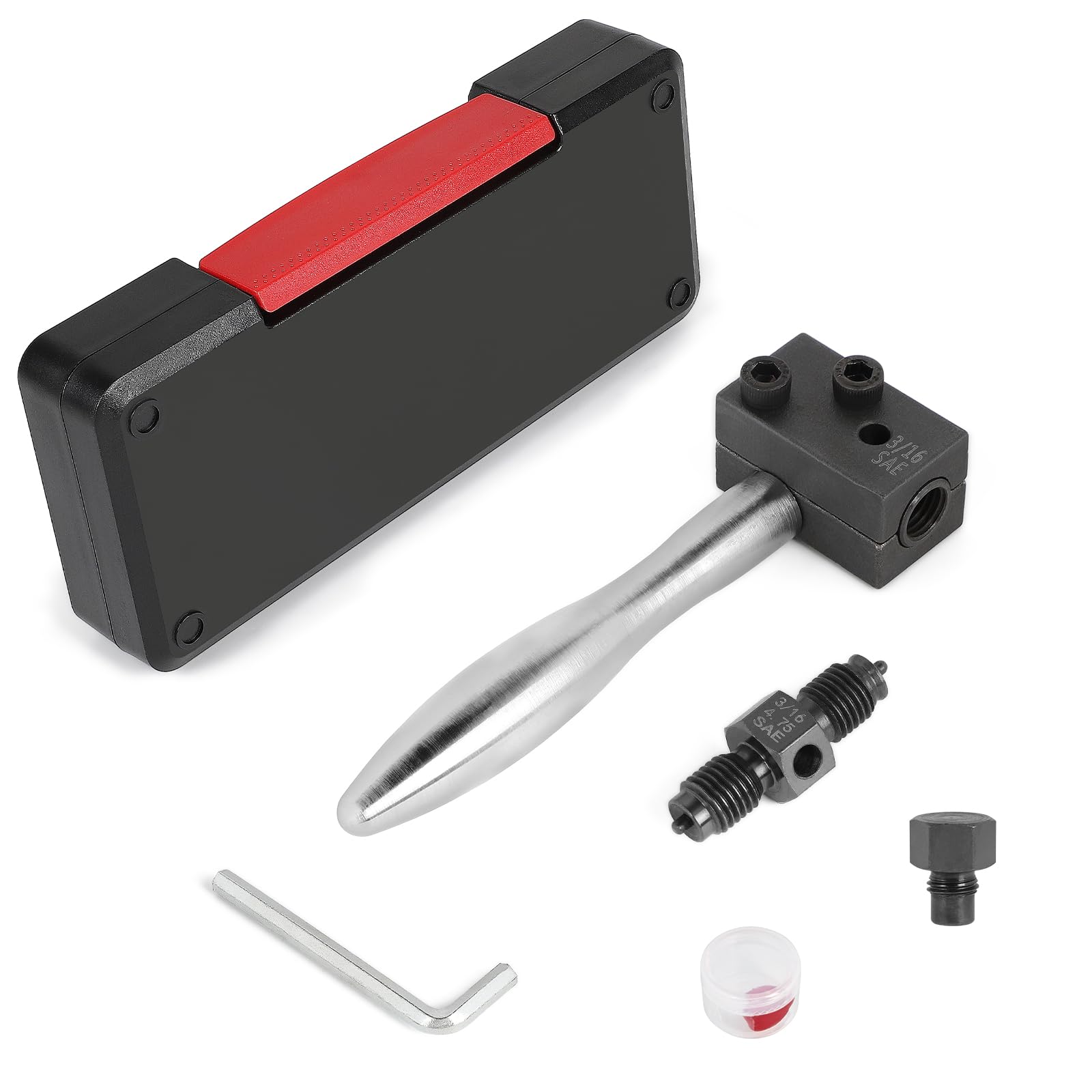 Set di Attrezzi Svasature Tubi Freno da 3/16" (4,75 mm) per Doppie Svasatura 45° SAE