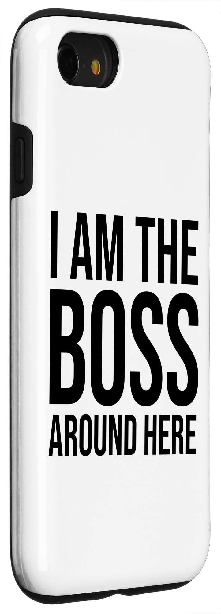 I Am the Boss Sign,Women Girl Boss I Am the Boss Around Here Case for iPhone SE (2020) / 7 / 8 - Image 3
