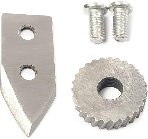 Erinaik Piezas de repuesto para abrelatas comerciales, compatibles con el abridor de latas Edlund #2, engranaje y cuchillohoja