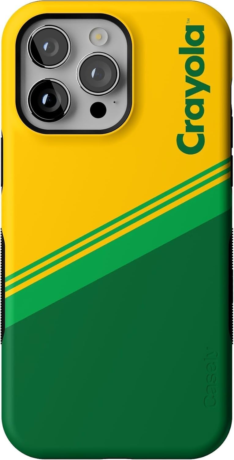 Casely iPhone 14 Pro Max Case | Keep It Classic | Crayola Crayon Box | Bold Protective Design | Compatible with MagSafe