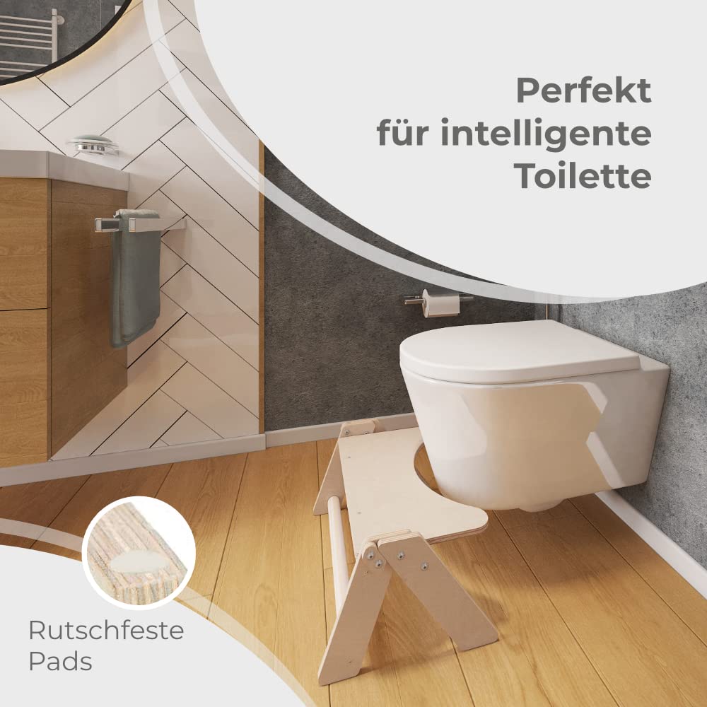 ZEUS® Toon de beste toiletkruk voor volwassenen. Mooie