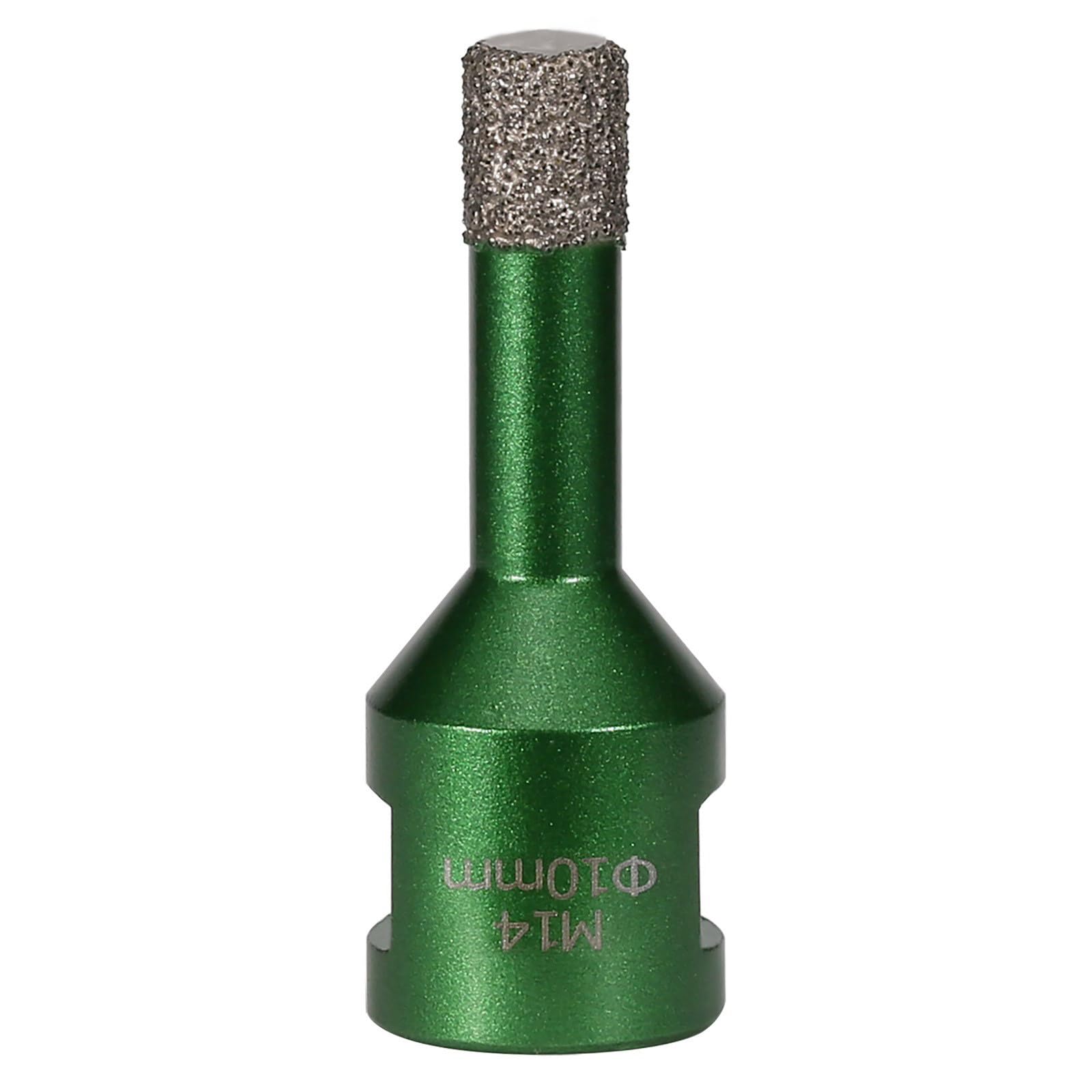 Fromceo 10Mm Diamantine Coated Rotary Hole Cutter Opener For Hard Materials Up To 50Mm With Enhancing Durability & M14 Thread Design Brazed Cores Drill For Tiles And Marble