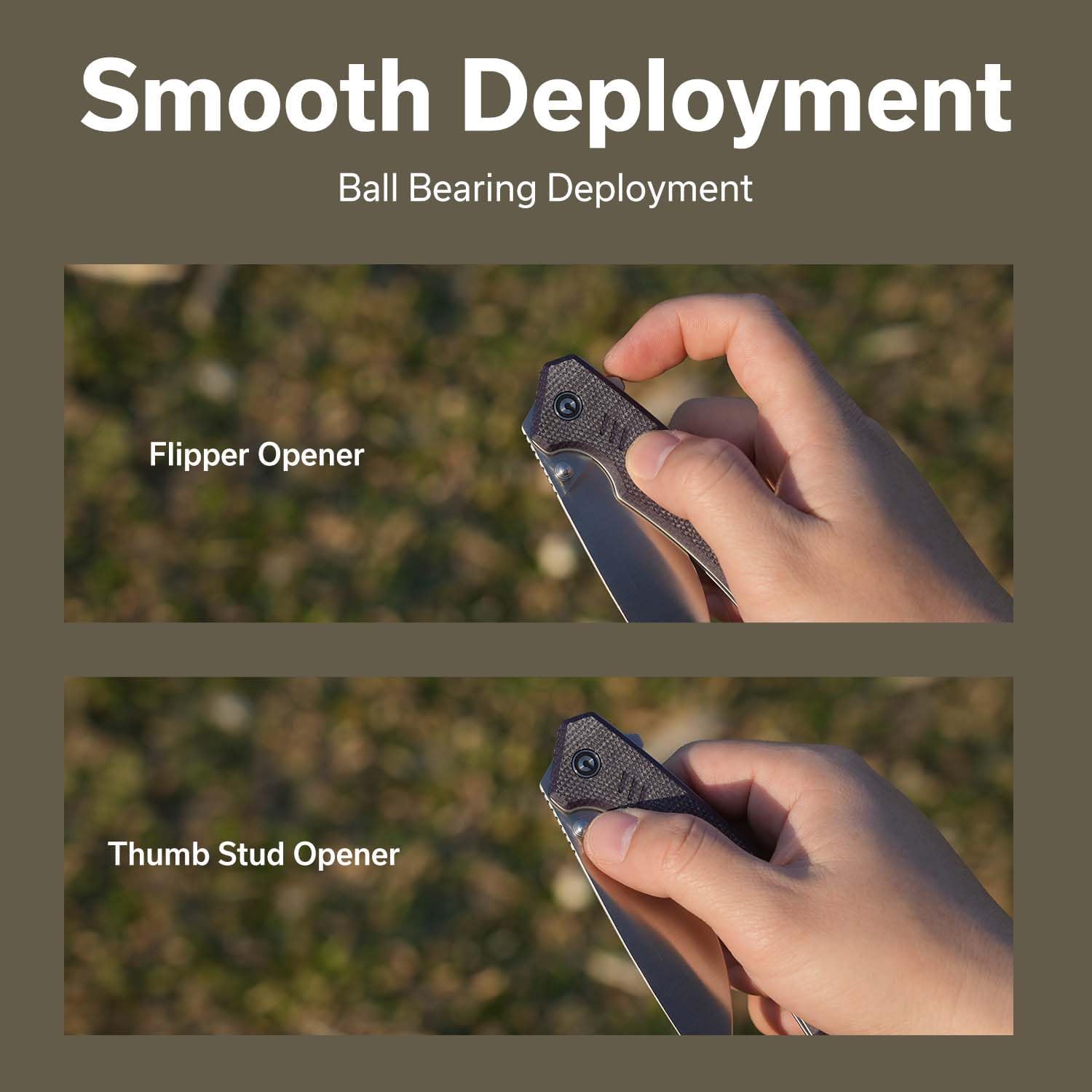 CIVIVI Merit Pocket Knife, Folding Knife with 3.28" 14C28N Blade Micarta Handle, Lightweight EDC Knife with Reversible Pocket Clip for Camping Hiking Indoor & Outdoor, C24012-3, Purple