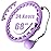OurStarry 34 Knots Weighted Workout Hoop Plus Size, Smart Waist Exercise Hoop for Adults Weight Loss (34Links Purple)
