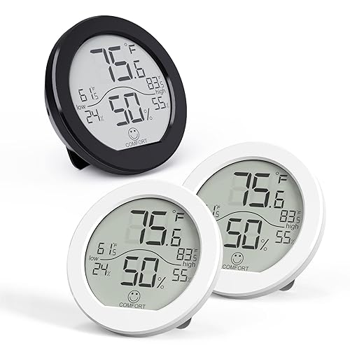 SECRUI Termómetro higrómetro para interiores