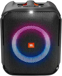 JBL, Caixa de Som Bluetooth, PartyBox Encore Essential, Show de Luzes, Resistente À Água - Preto