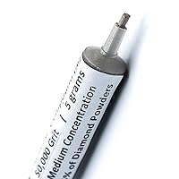 Vista 106 de TechDiamondTools - Pasta de pulido compuesto de diamante, grano de 2,000, 4-8 micrones para mármol, vidrio, metal, joyería, resina, plata, cromo