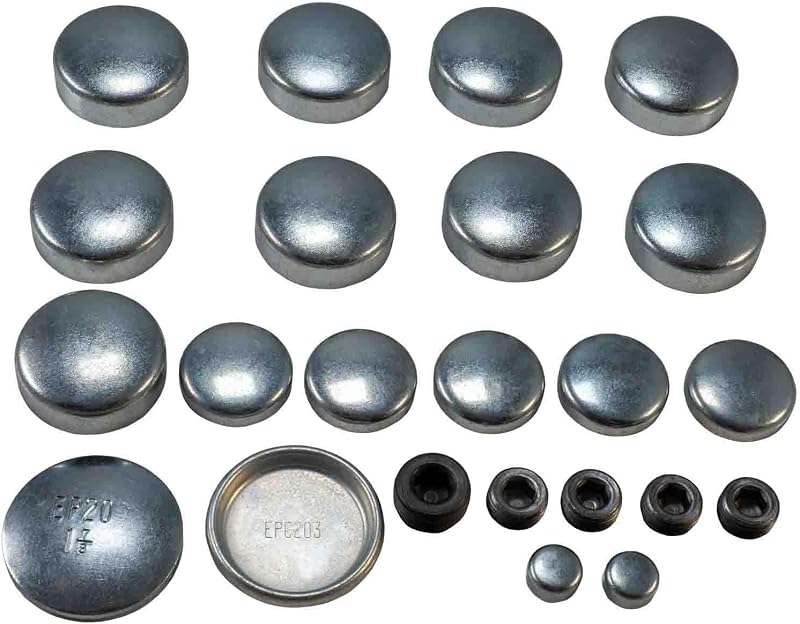 Kit de tampões de expansão do motor Melling MPE-613R em aço – 1 unidade