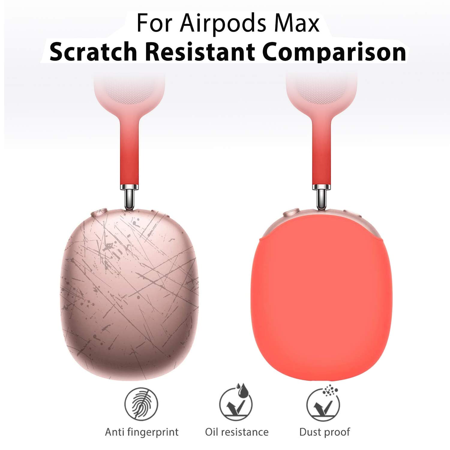 Amazon | Ankasi シリコンケースカバー AirPods Max対応 ソフト