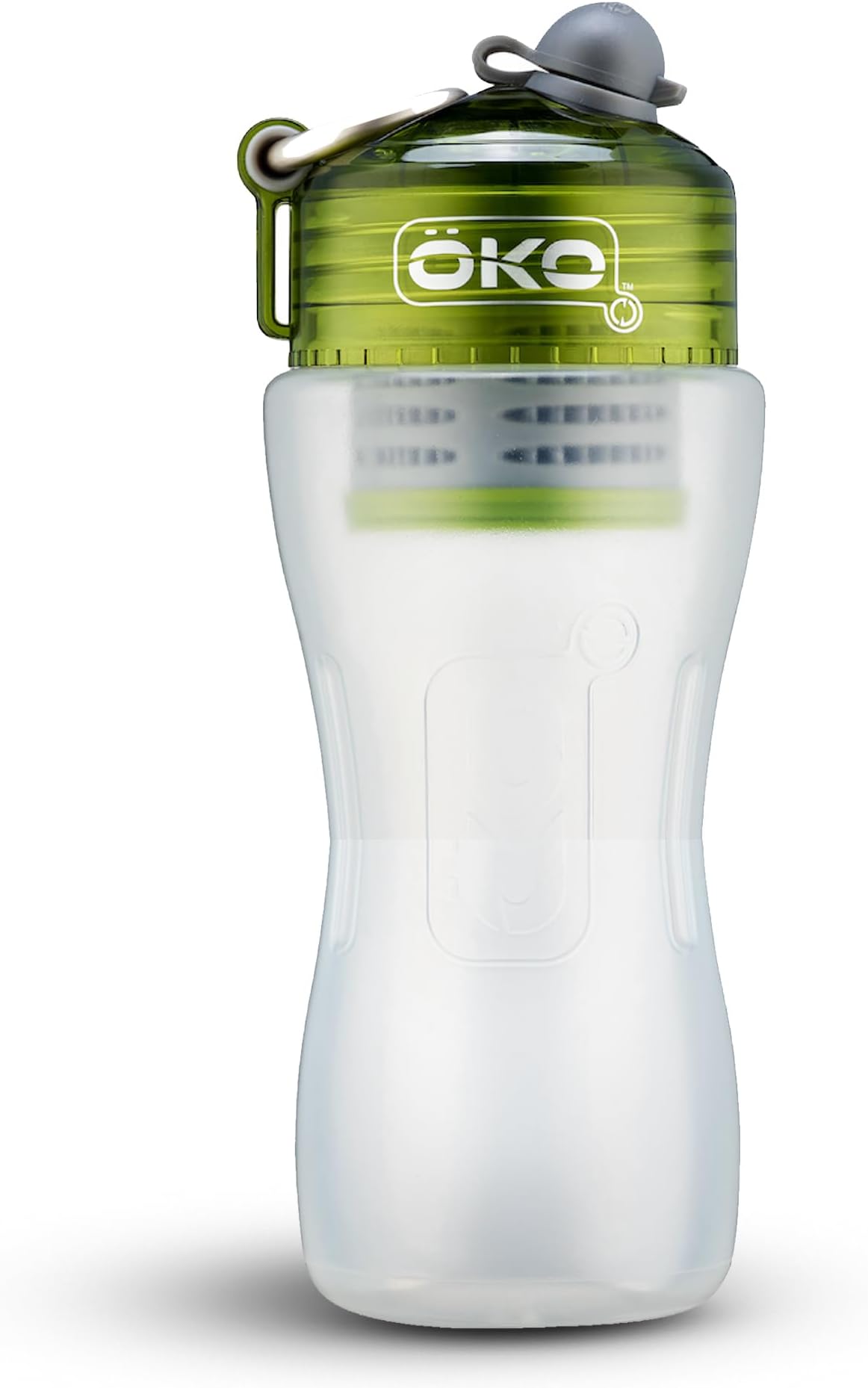 OKO NASA 電気吸収ろ過技術 浄水ユニット 500ml モス。