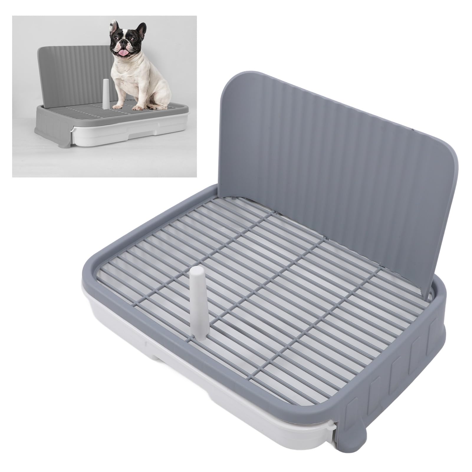 Rabbit Litter Box Indoor Dog Pee Station Pee Pad Holder, Mesh