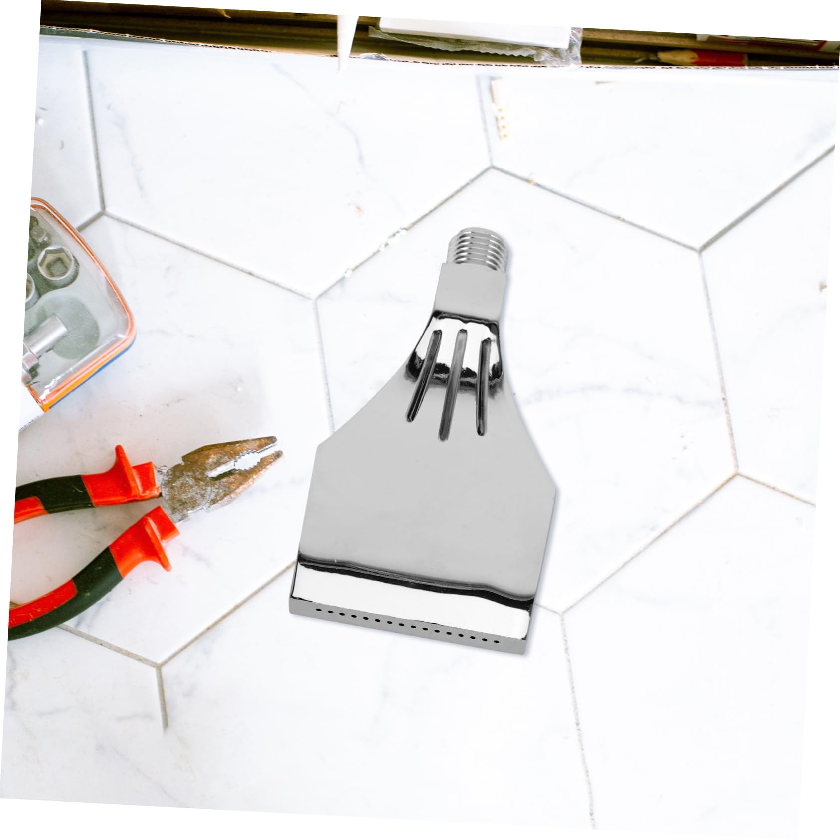 5 Pezzi Ugello Piatto Alluminio per Compressore Aria Bocchetta Jet per Spruzzatura Precisa e Uniforme Riduzione Del Rumore e Del Consumo Aria Facile Installazione e Manutenzione