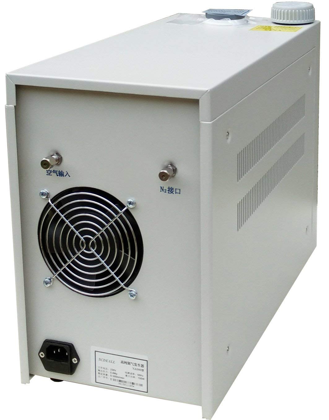 CGOLDENWALL NA300 300ml/min Hochreiner Stickstoff-Gasgenerator N2 Gas-Maschine, Reinheit 99,99%