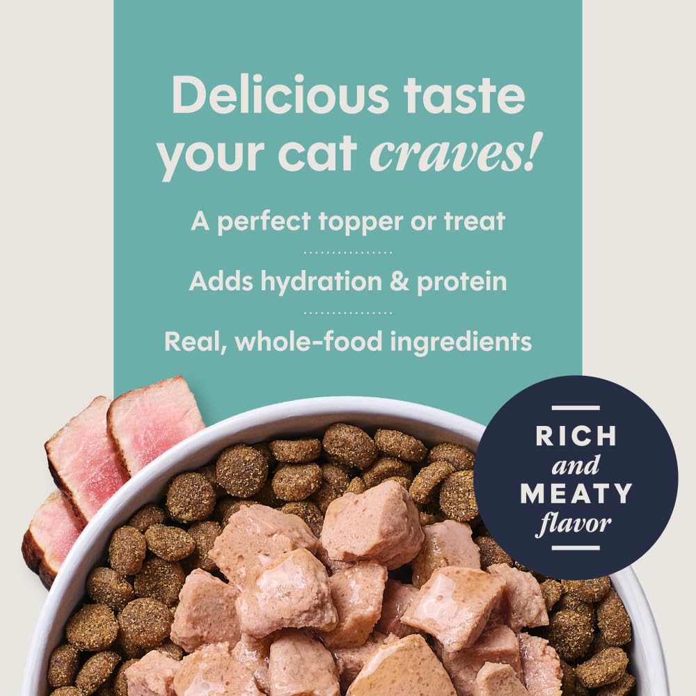 Nature's Variety Instinct Healthy Cravings Grain Free Natural Wet Cat Food Topper, 85 g, woreczki (opakowanie 24 szt.)
