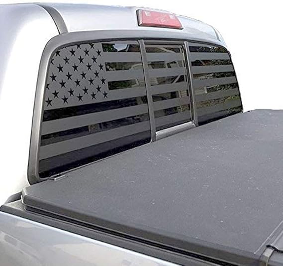 XPLORE OFFROAD American Flag Window Decal for Pickup