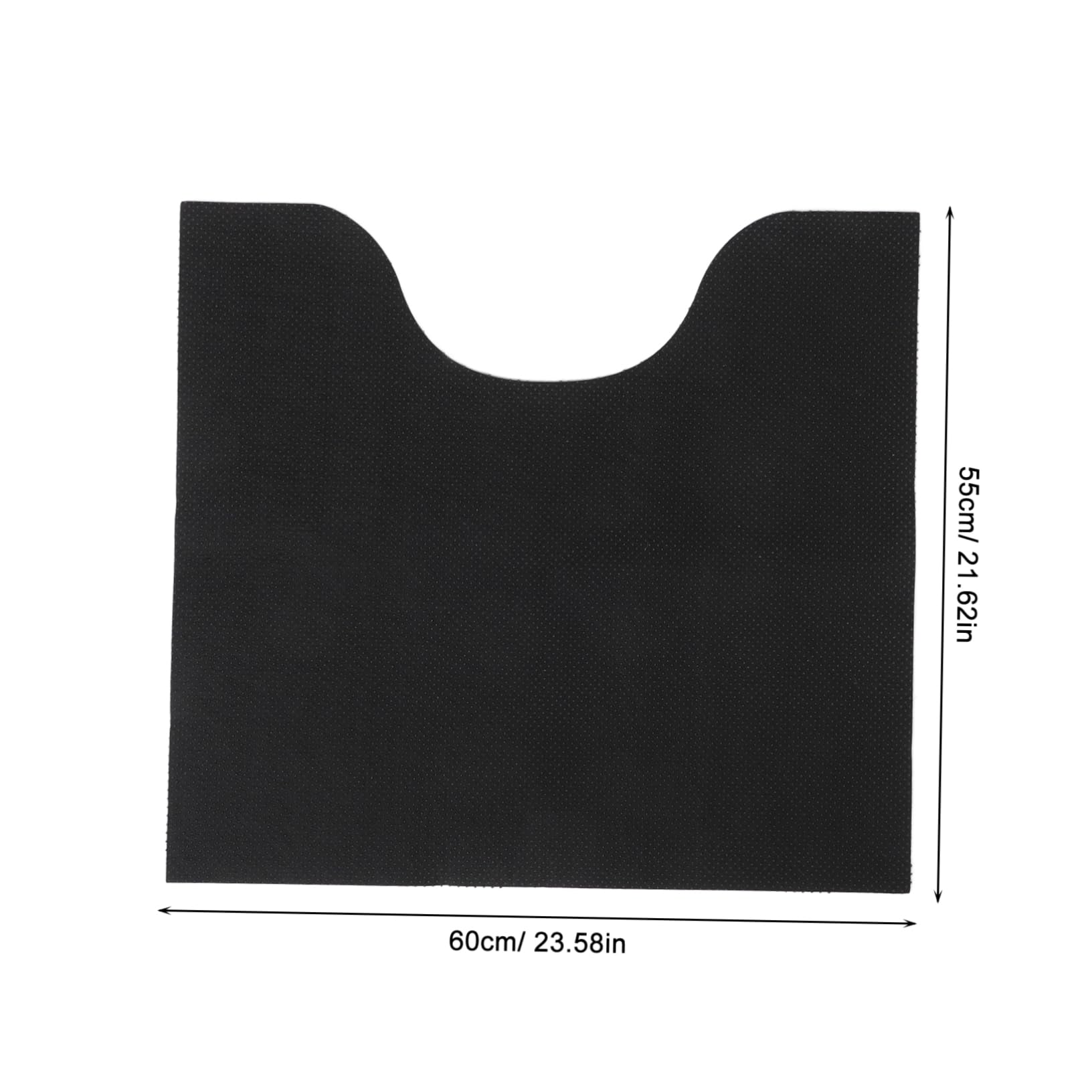 GLEAVI 6pc U-Shaped Toilet Training Pad Set Washable Chenille Rug for Bathroom Toilet Bowl Cover Pee Guard for Kids Toddler Potty Training Aid