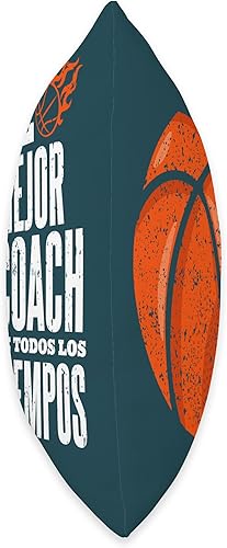 Miniatura 2 de El Mejor Coach de Baloncesto Hombre Entrenadores - Almohada (16 x 16 pulgadas), multicolor