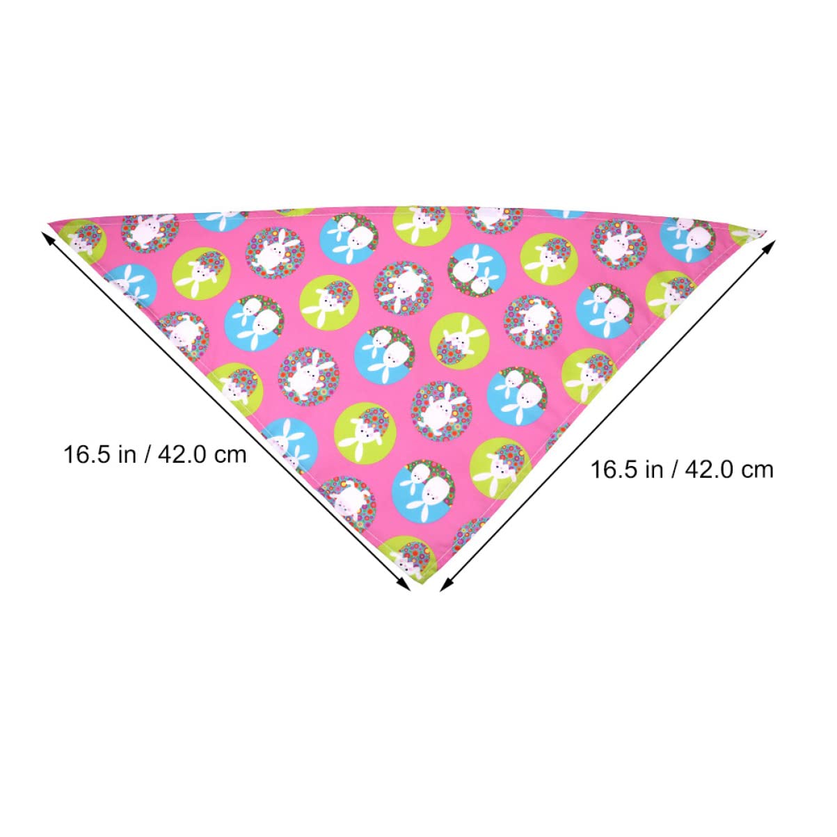 POPETPOP 3 Juegos De Accesorios De Pascua para Perros Bufanda Triangular De Poliéster Vibrantes Adorables Accesorios para Mascotas 5 Unidades X 3