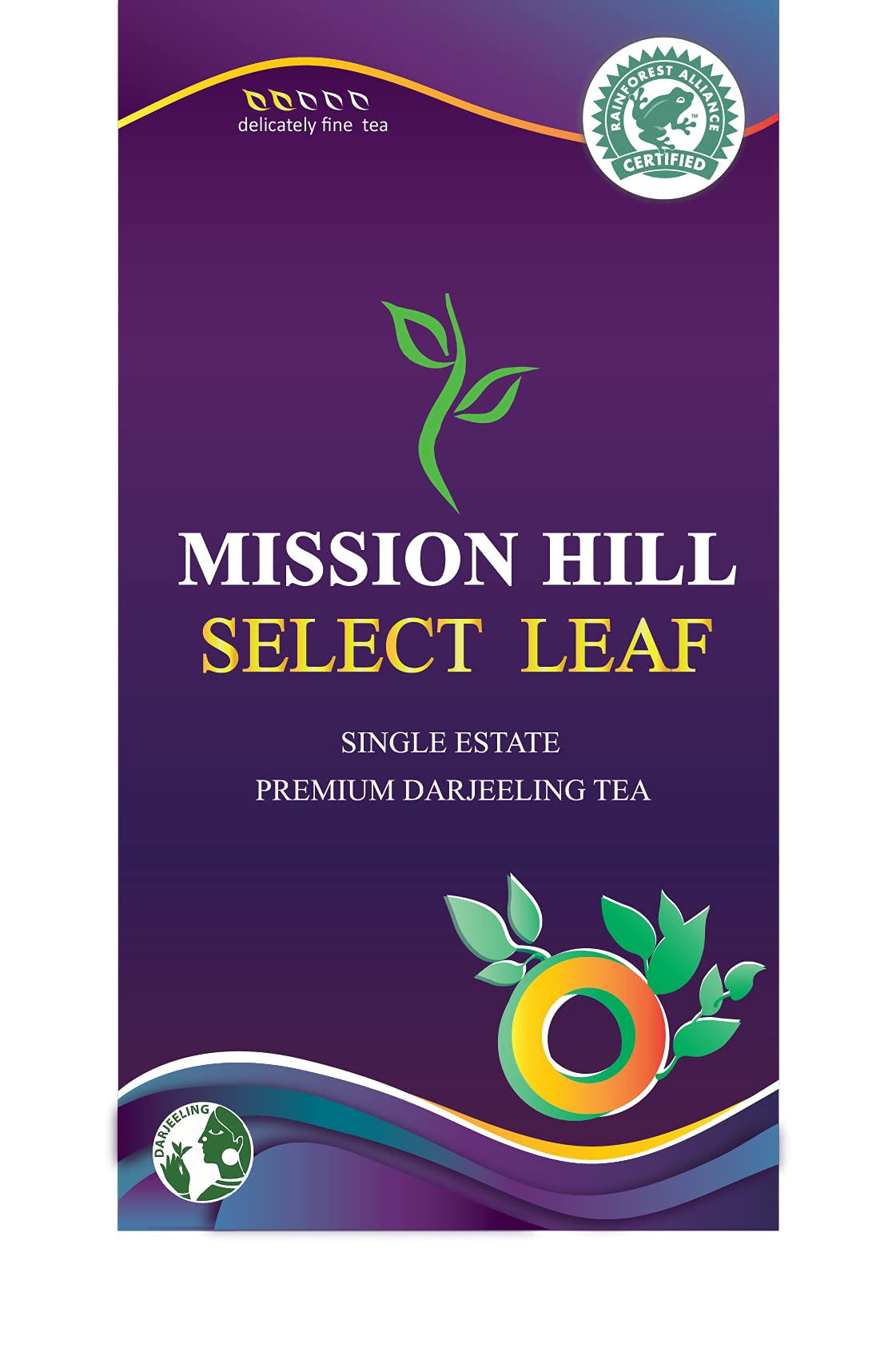 Mission Hill Select Leaf 250g. Pack (Single Estate Premium Darjeeling Tea)