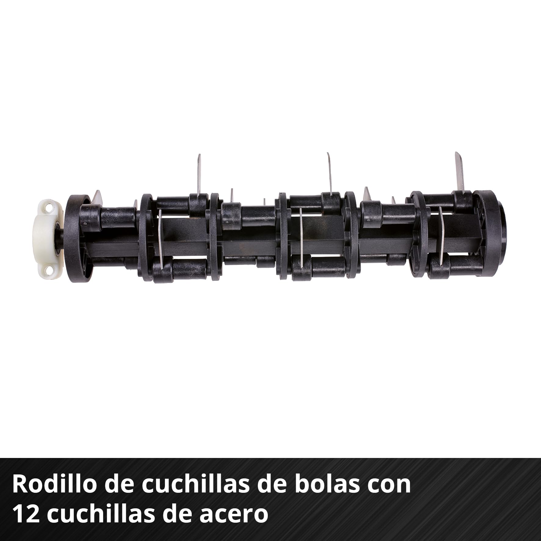 Einhell Aireador-escarificador con batería GC-SC 18/28 DS Li-Solo Power X-Change (18 V, 28 cm ancho de trabajo, sin escobillas, rodillo con 12 cuchillas, función Double-Slot, sin batería)
