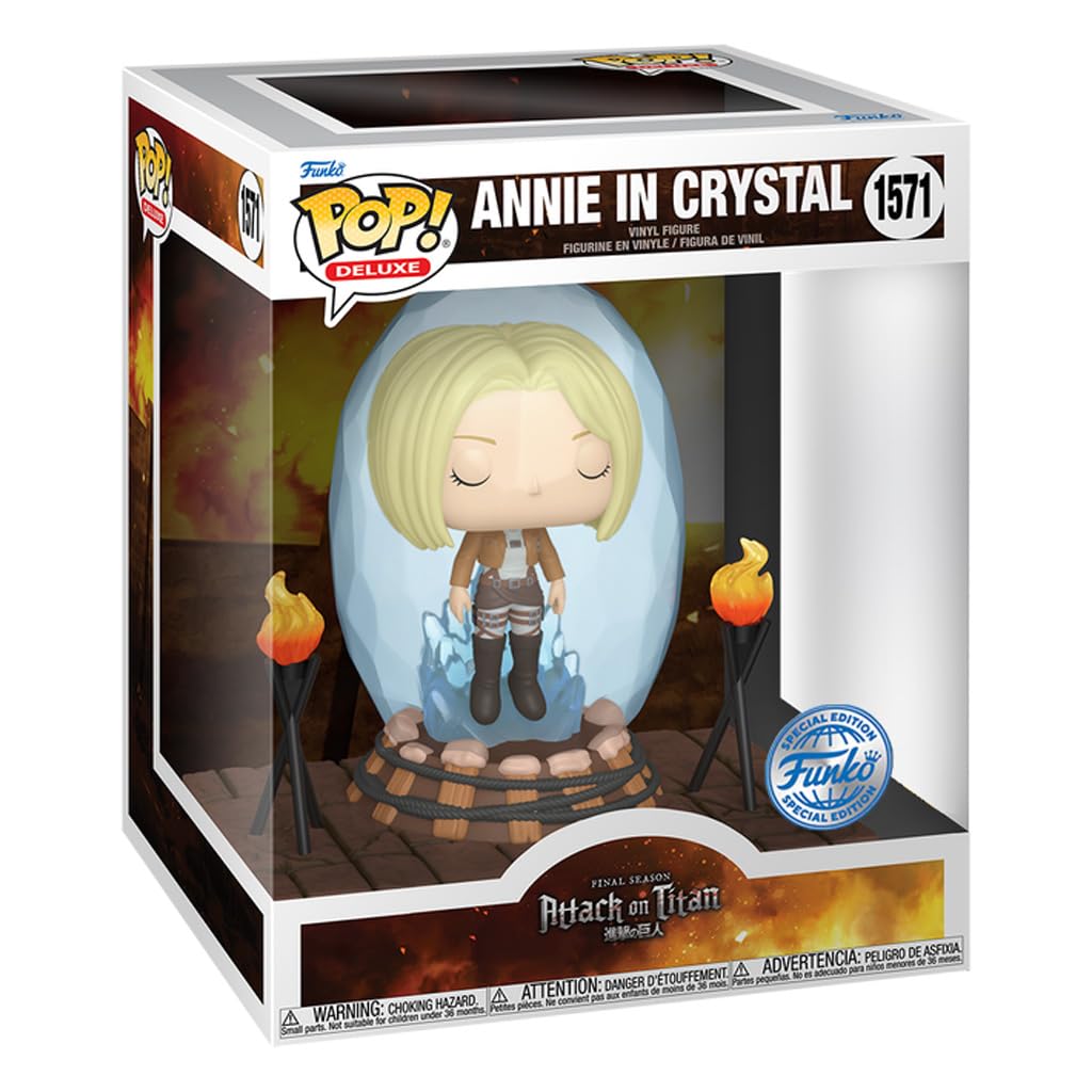 講談社 - レアFUNKO POP!  進撃の巨人　アニー　in クリスタル　限定 Amazon.com: Funko Pop! Deluxe: Attack on Titan - Annie in