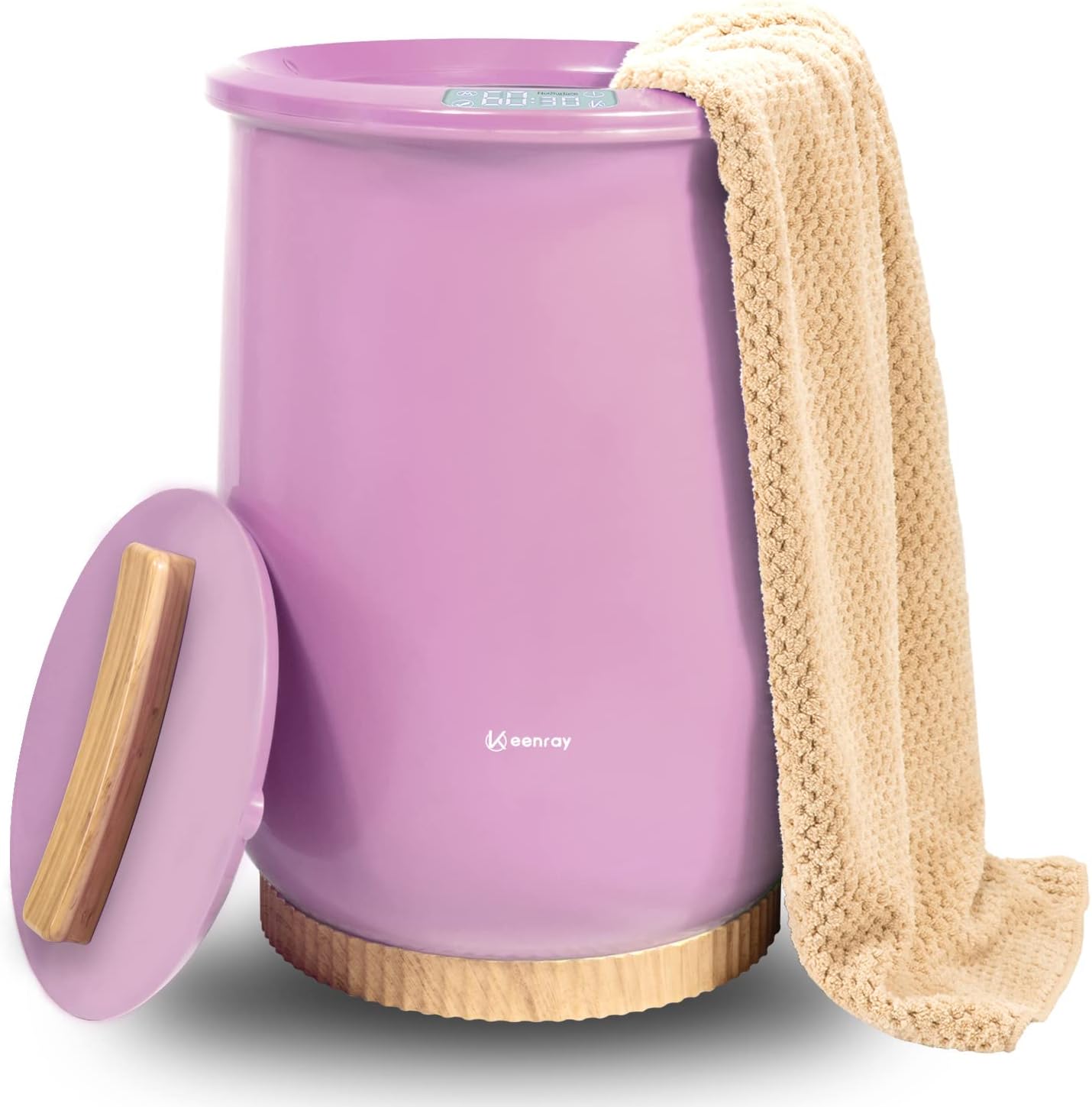 Keenray Bucket Style Towel Warmer, Luxury Bucket Towel Warmer, Large Towel Warmer for Bathroom