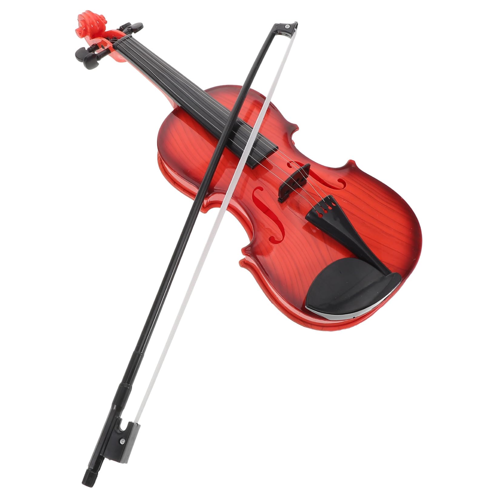 GALPADA 1Set Realistic Violin for Simulated Music Instrument with Sound Performance Beginner Friendly Decorative Violin Plaything Safe for Young Musicians