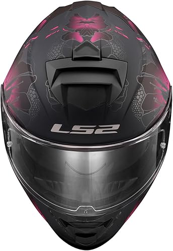 Miniatura 3 de LS2 - Casco integral Assault para motocicleta con visera solar