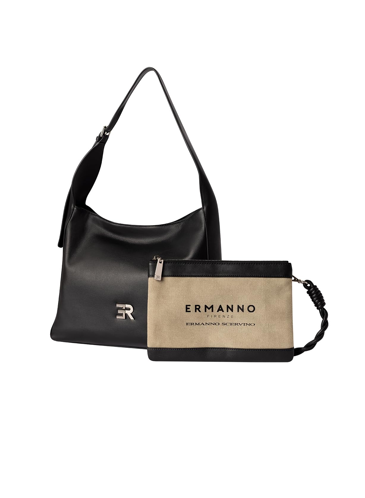 ERMANNO FIRENZE Hobo Anémona Black: Sofisticación y diseño 2