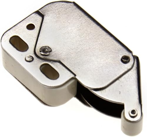 Miniatura 4 de 2pcs Push To Open Touch Release Lock Spring Loaded Mini Tip Latch Puerta de Armario