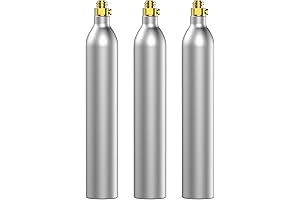 SodaStream Compatible CO2 Carbonator Cylinders (3-Pack)