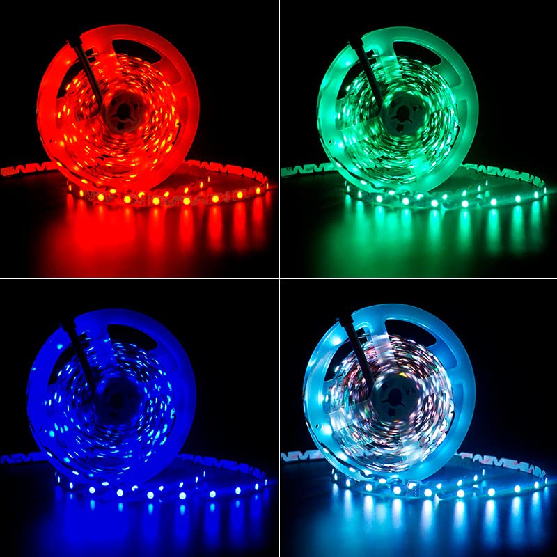 Tira LED Flexible RGB WS2812 5V 5 Metros 300 LEDs miniatura 4