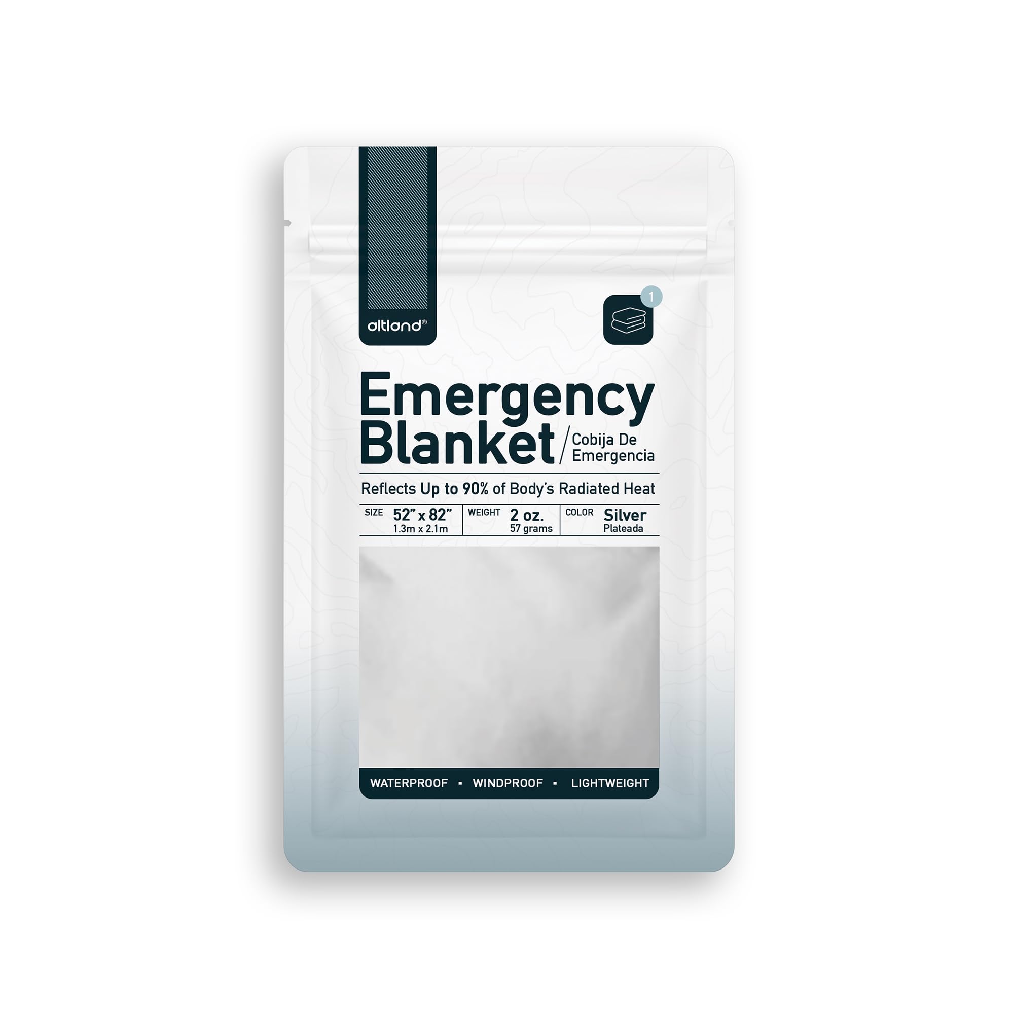 Altland Emergency Blanket for Winter Survival and Preparedness