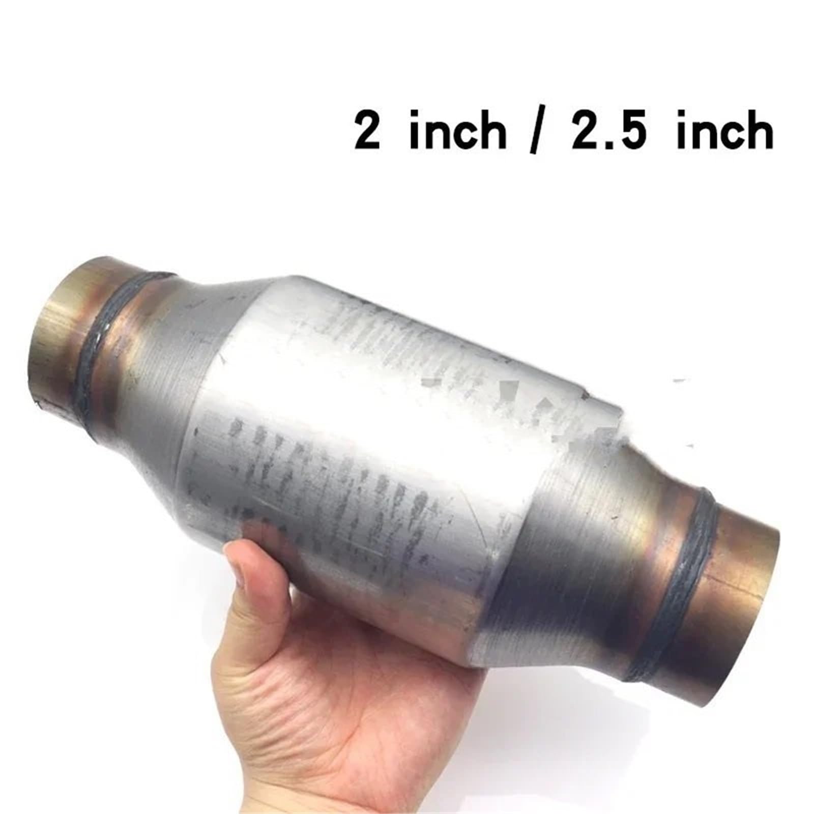 kits de juntas 2 Inch / 2.5 Inch 400 Cpsi Fit For EURO 1 Universal Catalytic Converter With Ceramic Substrate Catalyst Length 25.8cm(2.5 inch)