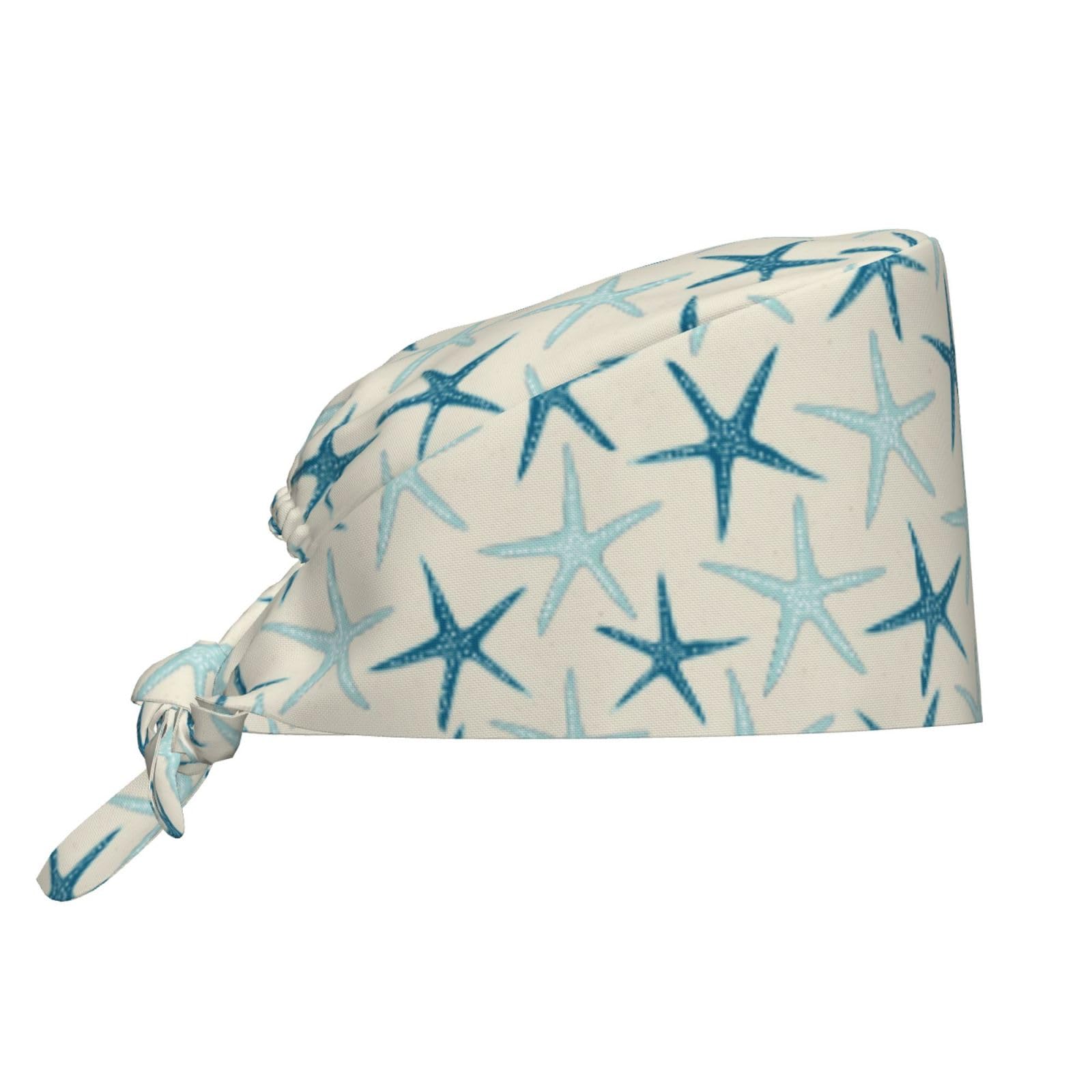 Working Cap Women Men Bandage Tie Hats Scrub Nursing Doctor Surgeon