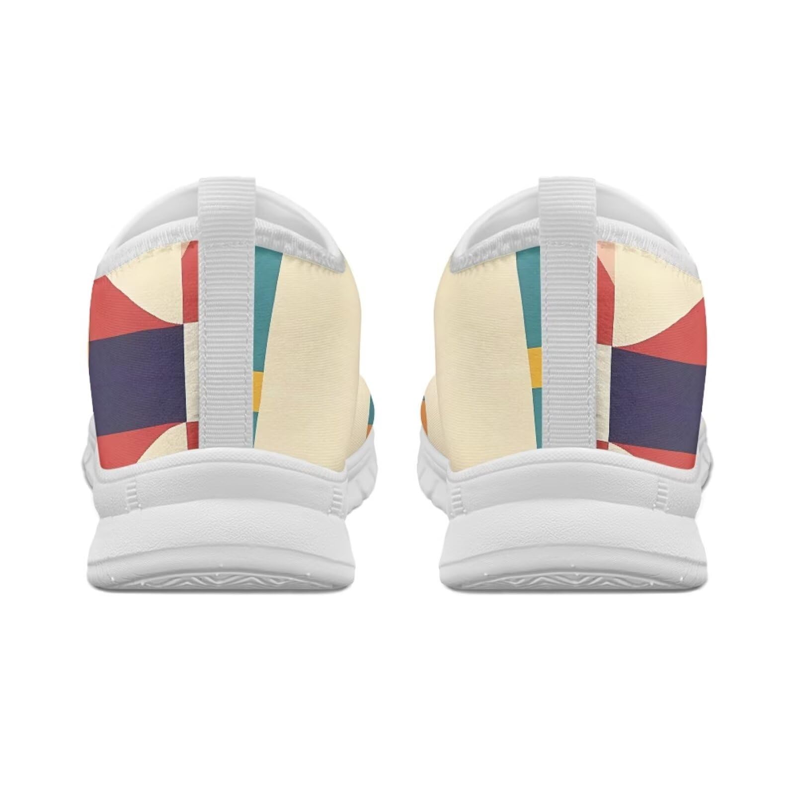 Scarpe da passeggio da donna senza lacci, traspiranti, antiscivolo, con supporto ad arco, scarpe da ginnastica, mocassini, viaggi, feste, tennis, case, suola bianca