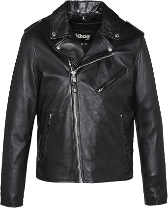 Leather jacket Lc1140 Black Schott L Men