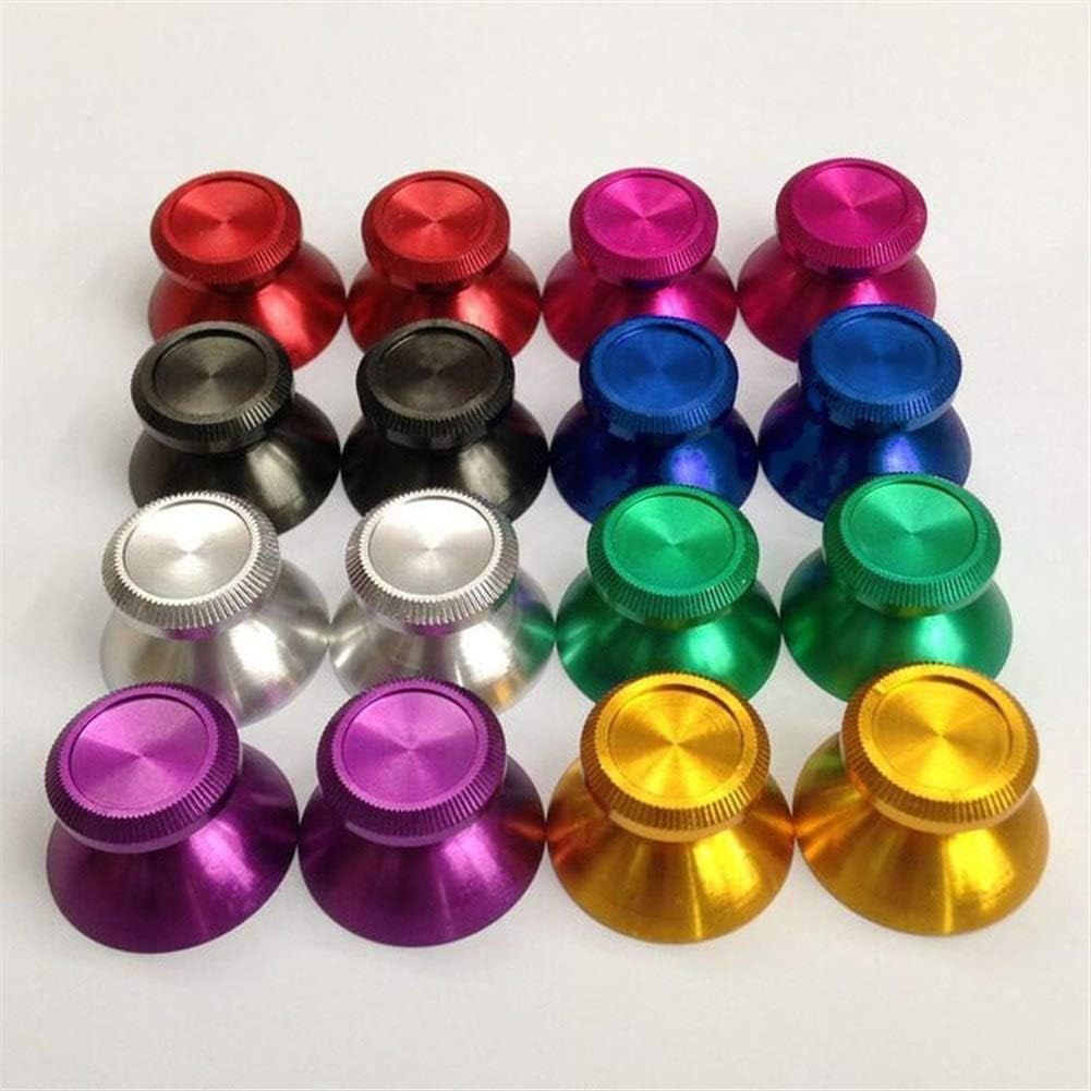 Aluminum Metal Analog Joystick Thumb Stick Grip Cap Gamepad Repair Part for Playstation 4 PS4 Slim Pro DS4 Xbox ONE Controller Accessory Kits