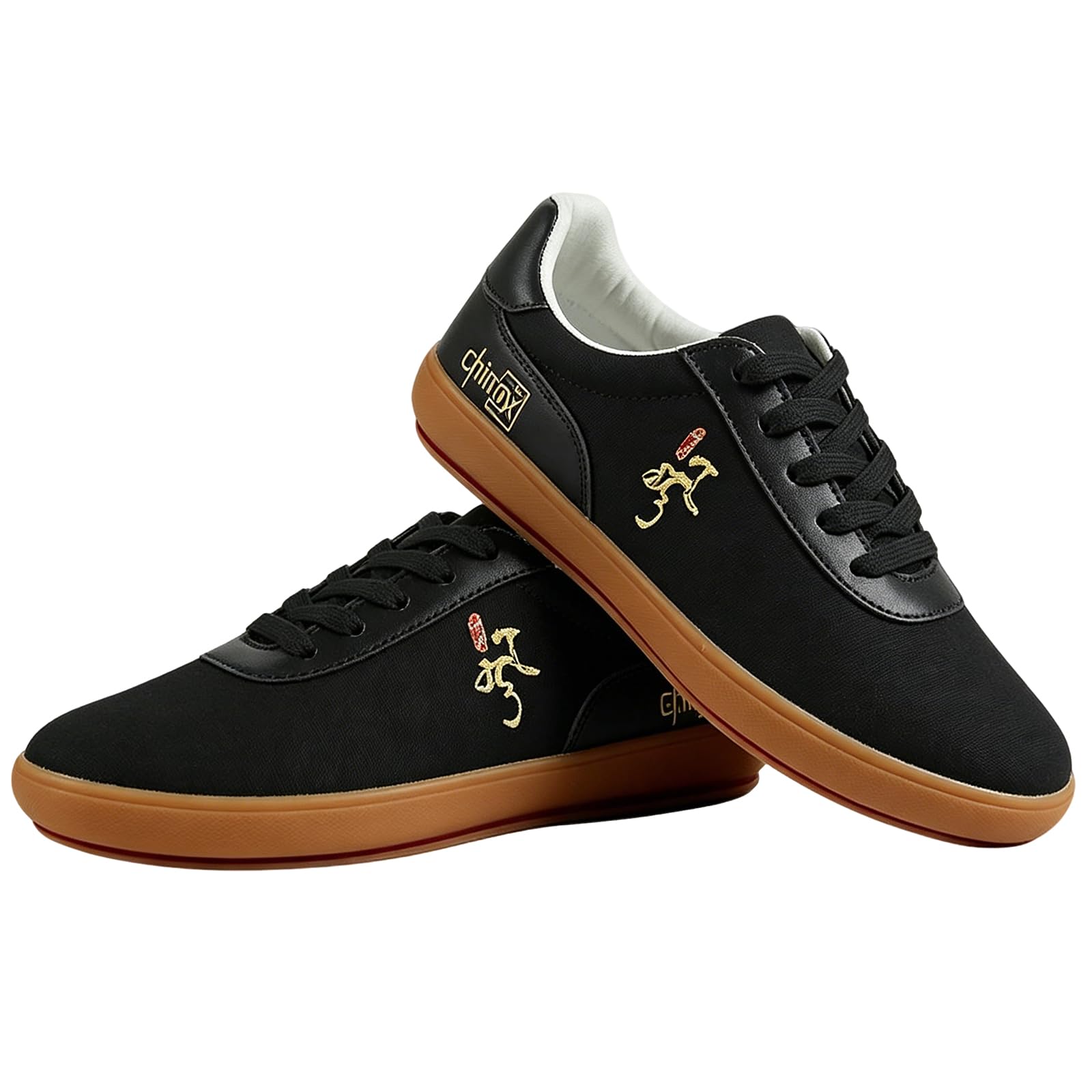 Zapatos de Kung Fu cómodos para entrenar sin dolor gracias a su lona flexible y suela de goma