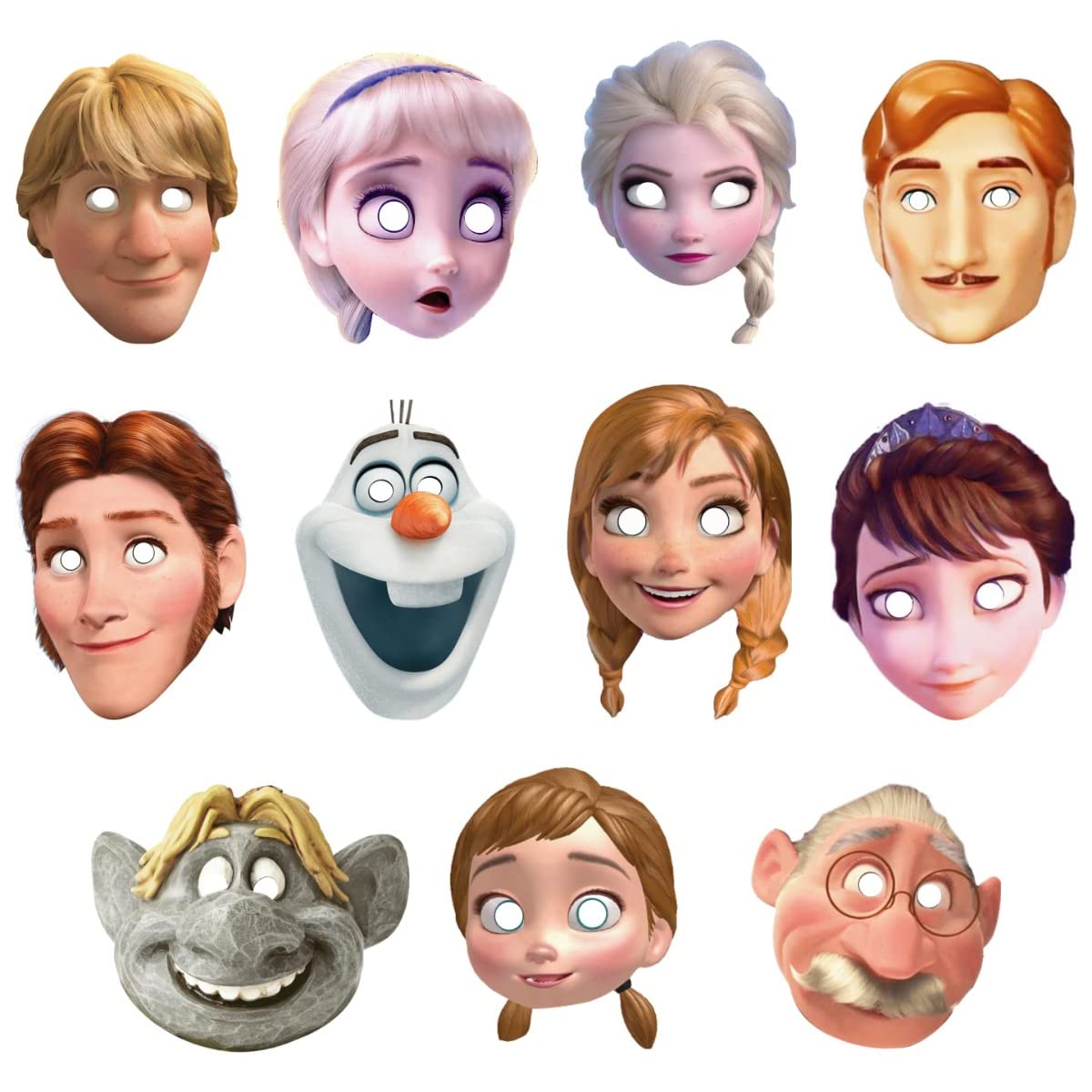 Festiko® Frojen Theme Face Masks (11 Pcs), Frojen Theme Party Supplies, Return Gifts for Kids, Frojen Theme Party Items, Face Masks for Kids (B0BY4KS1NP) Amazon Price History, Amazon Price Tracker