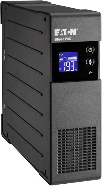 Eaton Ellipse Pro 650 IEC UPS - Line Interactive Uninterruptible Power Supply - ELP650IEC - 650VA (4 outlets IEC-C13, USB, Shutdown software)